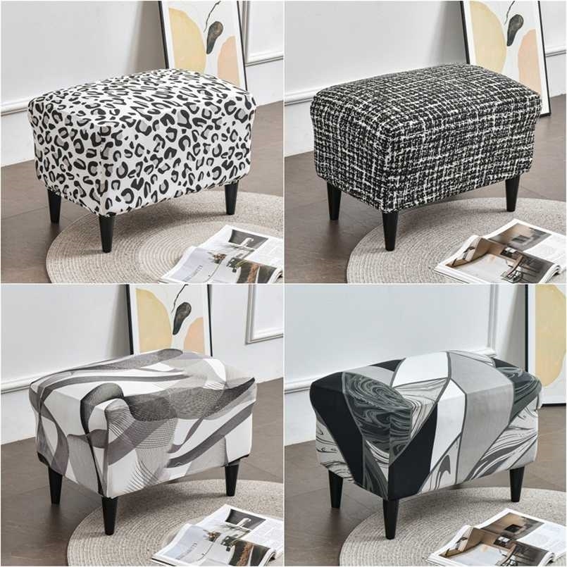 Leopard Print Ottoman Covers Spandex Rectangle Stool All-inclusive Footstool Furniture Protector Sofa Footrest 211116
Leopard Print Ottoman Covers Spandex Rectangle Stool All-inclusive Footstool Furniture Protector Sofa Footrest 211116