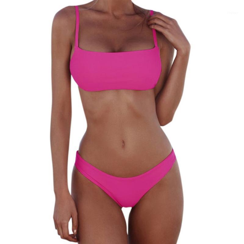 Women' Swimwear Bikini Solid Color Steel Soft Bag Multicolor Polyester Multi-Color Split Set 2 Piece For Women Q1JE, Pink
Women' Swimwear Bikini Solid Color Steel Soft Bag Multicolor Polyester Multi-Color Split Set 2 Piece For Women Q1JE, Pink