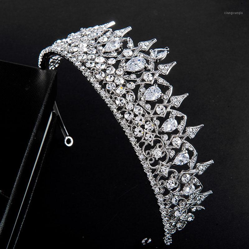 Luxury Crystal Tiaras And Crowns Headbands For Women Royal Princess King Queen Diadem Bride Wedding Hair Jewelry FORSEVEN Clips & Barrettes, Golden;silver 
Luxury Crystal Tiaras And Crowns Headbands For Women Royal Princess King Queen Diadem Bride Wedding Hair Jewelry FORSEVEN Clips & Barrettes, Golden;silver