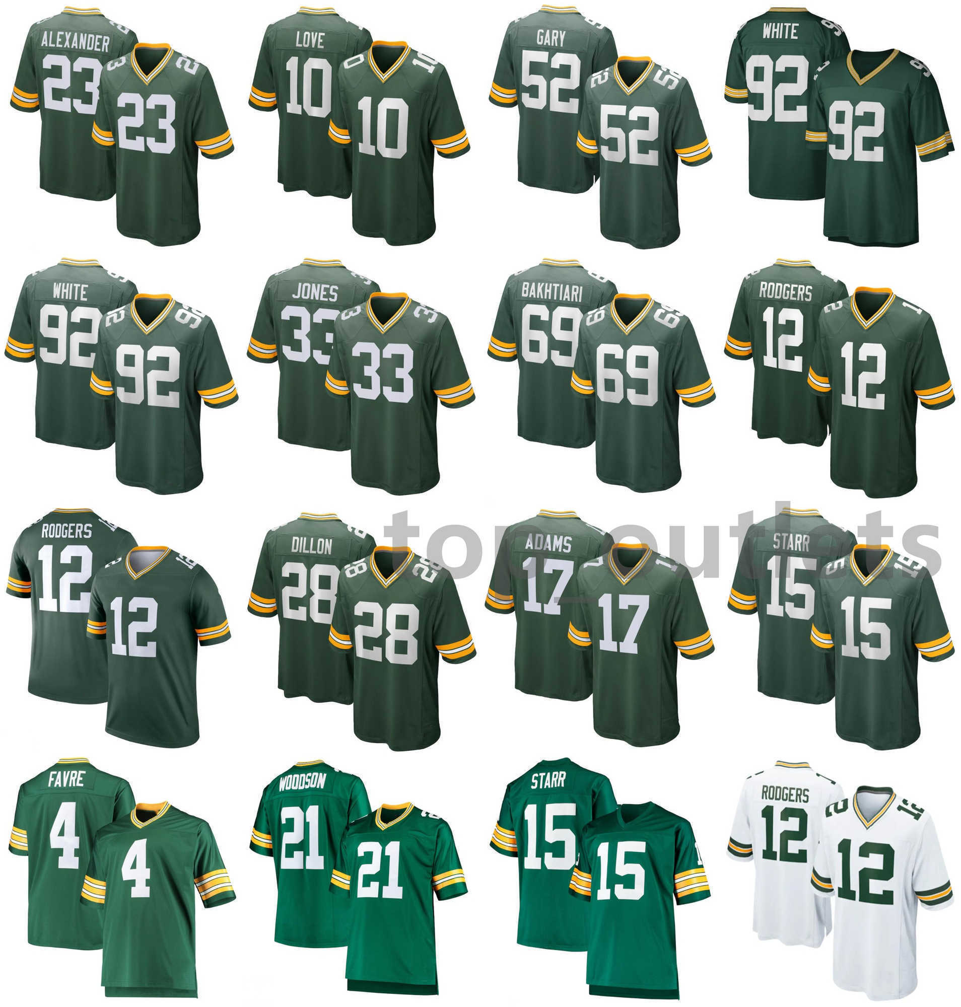 2021 Green Bay Packers American Football Jerseys Aaron 33 Jones Jersey AJ 28 Dillon Bart 15 Starr Brett 4 Favre Charles 21 Woodson Davante 17 Adams Stitched Size S-XXXL, As photo
2021 Green Bay Packers American Football Jerseys Aaron 33 Jones Jersey AJ 28 Dillon Bart 15 Starr Brett 4 Favre Charles 21 Woodson Davante 17 Adams Stitched Size S-XXXL, As photo