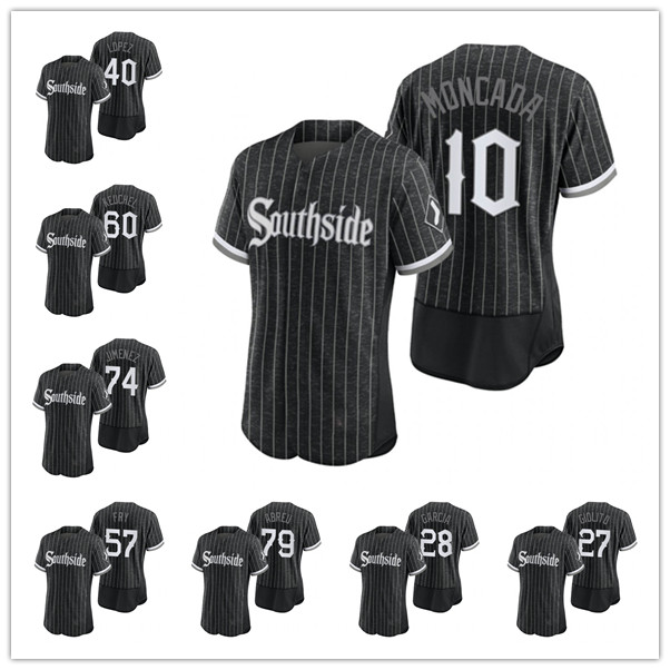 White Sox 2021 City Connect Jersey Chicago 7 Tim Anderson 10 Yoan Moncada 88 Luis Robert 74 Eloy Jimenez 79 Jose Abreu Stitched Baseball Jerseys, Black
White Sox 2021 City Connect Jersey Chicago 7 Tim Anderson 10 Yoan Moncada 88 Luis Robert 74 Eloy Jimenez 79 Jose Abreu Stitched Baseball Jerseys, Black