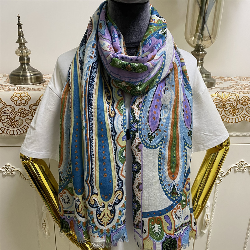 women's scarf good quality silk cashmere material print flowers Thin and soft long scarves for women big size 200cm - 70cm, Blue;gray
women's scarf good quality silk cashmere material print flowers Thin and soft long scarves for women big size 200cm - 70cm, Blue;gray