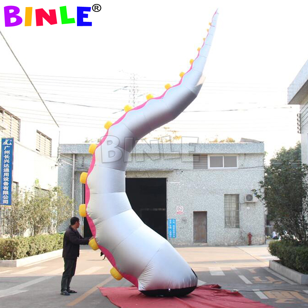 Giant inflatable octopus tentacles with affordable price inflatables octopuss arm leg for Halloween decoration