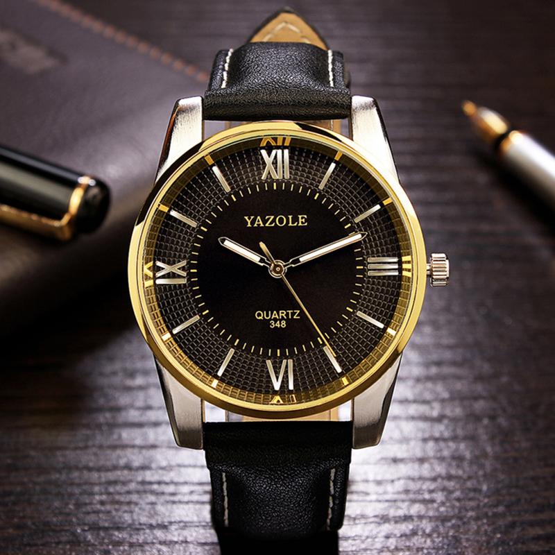 Wristwatches Men's Watch Top YAZOLE Wrist Men Fashion Waterproof Male Clock Luminous Watches Relojes Para Hombre, Brown
Wristwatches Men's Watch Top YAZOLE Wrist Men Fashion Waterproof Male Clock Luminous Watches Relojes Para Hombre, Brown