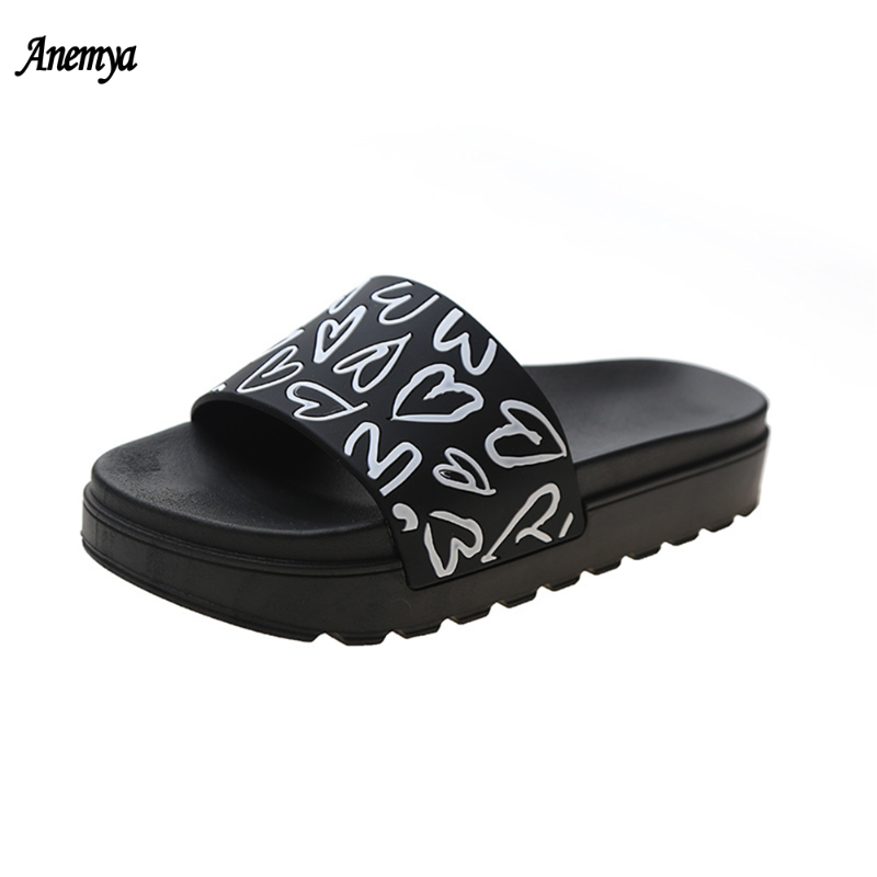 Cute Cartoon Women Home Platform Slippers Woman Printing Fashion Summer Bathroom Ladies Slides Non Slip Indoor Shoes For Beach, Black
Cute Cartoon Women Home Platform Slippers Woman Printing Fashion Summer Bathroom Ladies Slides Non Slip Indoor Shoes For Beach, Black