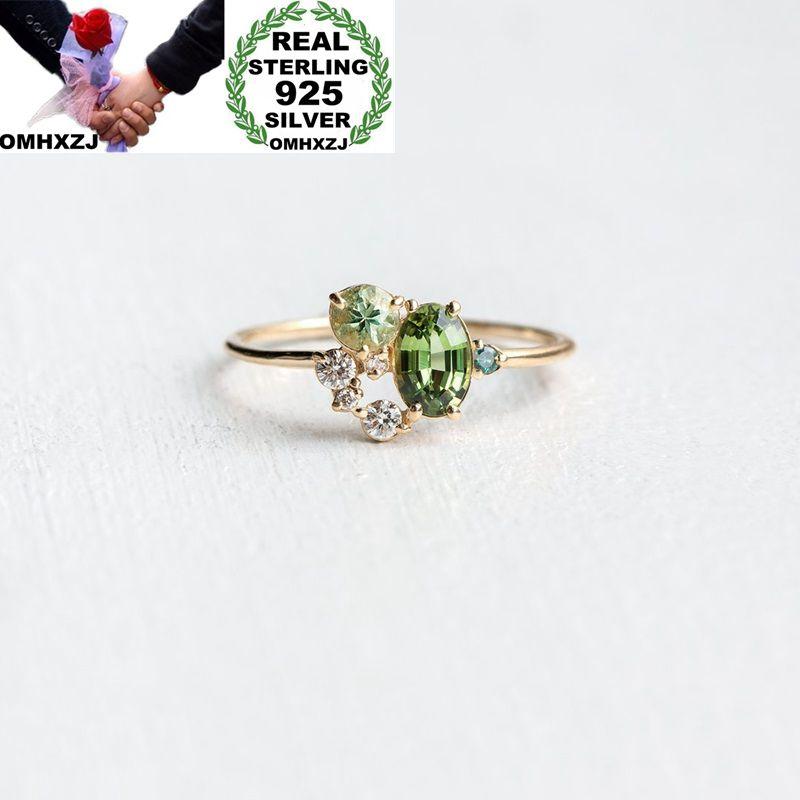 Cluster Rings OMHXZJ Wholesale European Fashion Woman Girl Party Wedding Gift Green Zircon 925 Sterling Silver 14KT Yellow Gold Ring RR3, Golden;silver
Cluster Rings OMHXZJ Wholesale European Fashion Woman Girl Party Wedding Gift Green Zircon 925 Sterling Silver 14KT Yellow Gold Ring RR3, Golden;silver