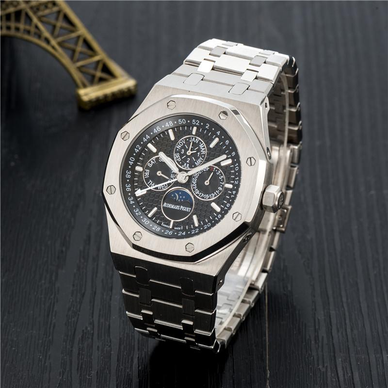 Audemars Piguet mens automatic Mechanical watches 42mm full stainless steel sapphire super luminous 5ATM waterproof Wristwatches montre de luxe, Add sapphire glass
Audemars Piguet mens automatic Mechanical watches 42mm full stainless steel sapphire super luminous 5ATM waterproof Wristwatches montre de luxe, Add sapphire glass