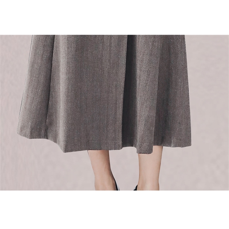 Autumn And Winter Vintage Belt Long Dresses Women Elegant Office Ladies Blazer Full Sleeve Female Party Vestidos 210520