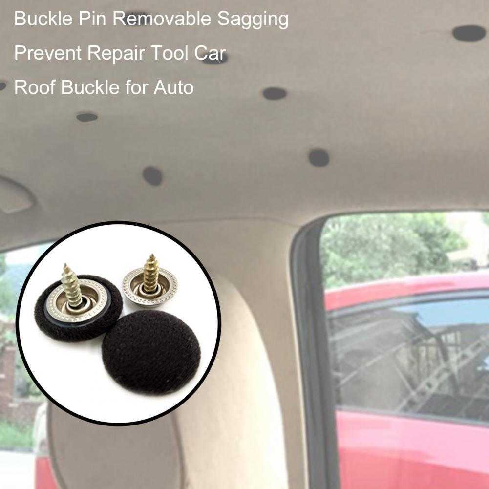 2025 new 50Pcs Pin Removable Sagging Prevent Lightweight Car Roof Buckle for auto, car, ceiling, auto ceiling and car roof
