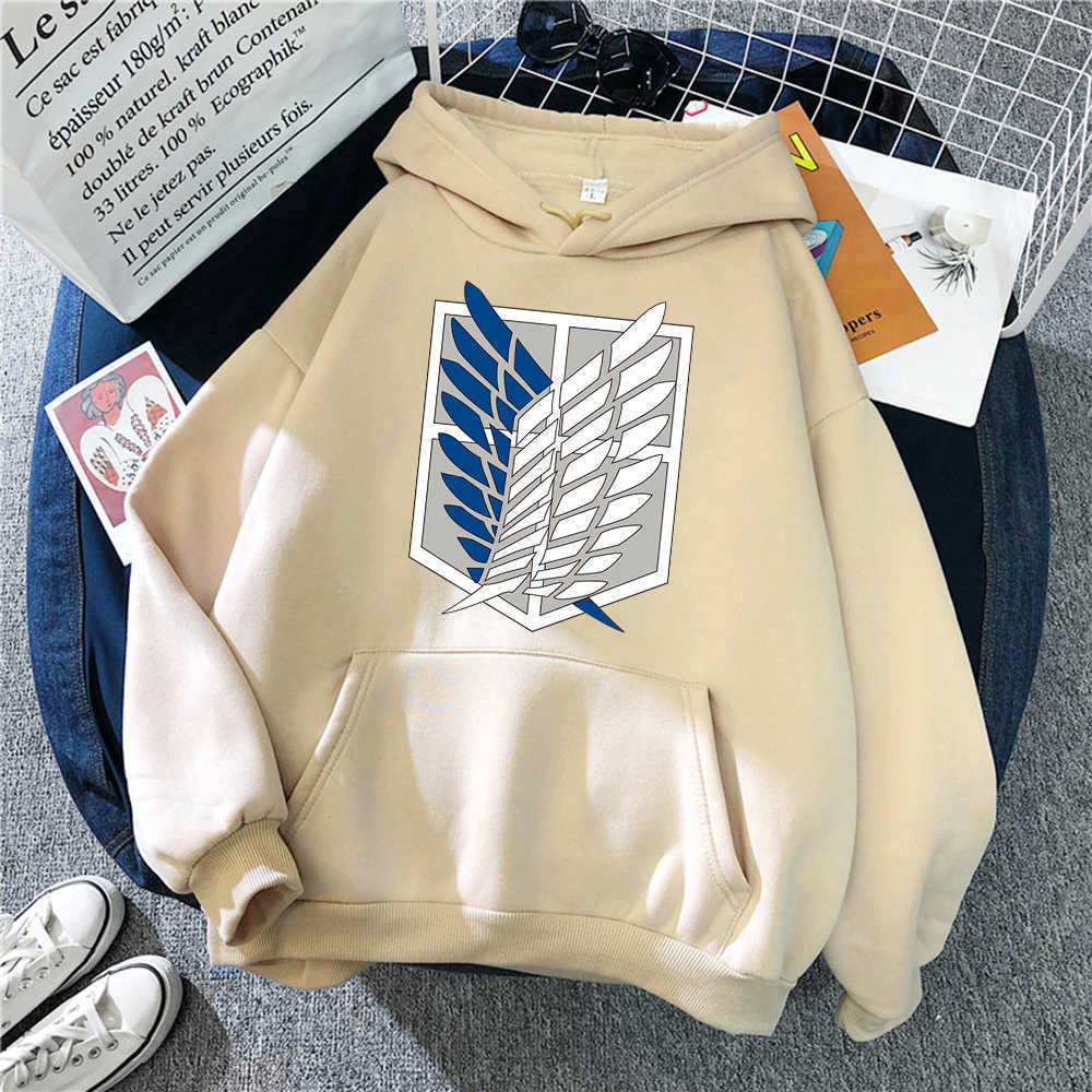 Attack On Titan Male Sports Pullover Wings Of Freedom Pattern Clothing Men 2021 Autumn Winter Warm Hooded Sweatshirt Men's Tops x0610, Black
Attack On Titan Male Sports Pullover Wings Of Freedom Pattern Clothing Men 2021 Autumn Winter Warm Hooded Sweatshirt Men's Tops x0610, Black