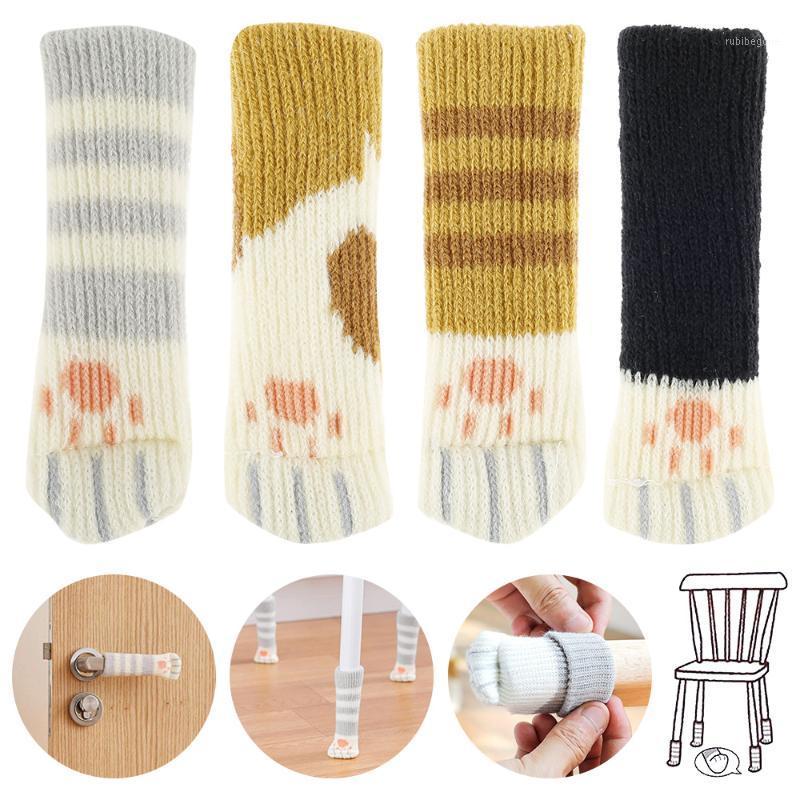 4Pcs Knitting Cat Table Foot Socks Chair Leg Covers Floor Protectors Non-Slip For Furniture Cartoon Home Decor
4Pcs Knitting Cat Table Foot Socks Chair Leg Covers Floor Protectors Non-Slip For Furniture Cartoon Home Decor
