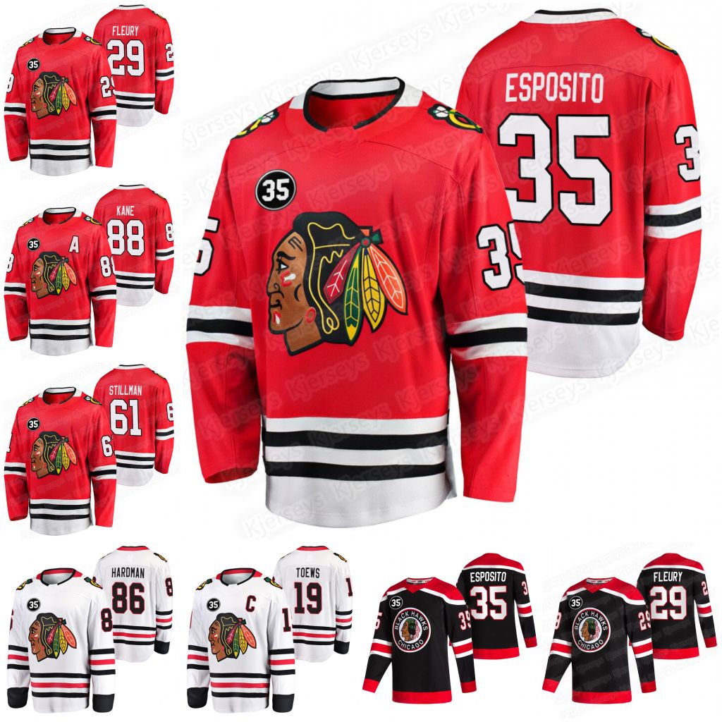 Marc-Andre Fleury Chicago Blackhawks 35 Patch Tony Esposito Jersey Patrick Kane Jonathan Tuss Riley Stillman Kirby Dach Hardman Corey Crawfo, Black;red
Marc-Andre Fleury Chicago Blackhawks 35 Patch Tony Esposito Jersey Patrick Kane Jonathan Tuss Riley Stillman Kirby Dach Hardman Corey Crawfo, Black;red