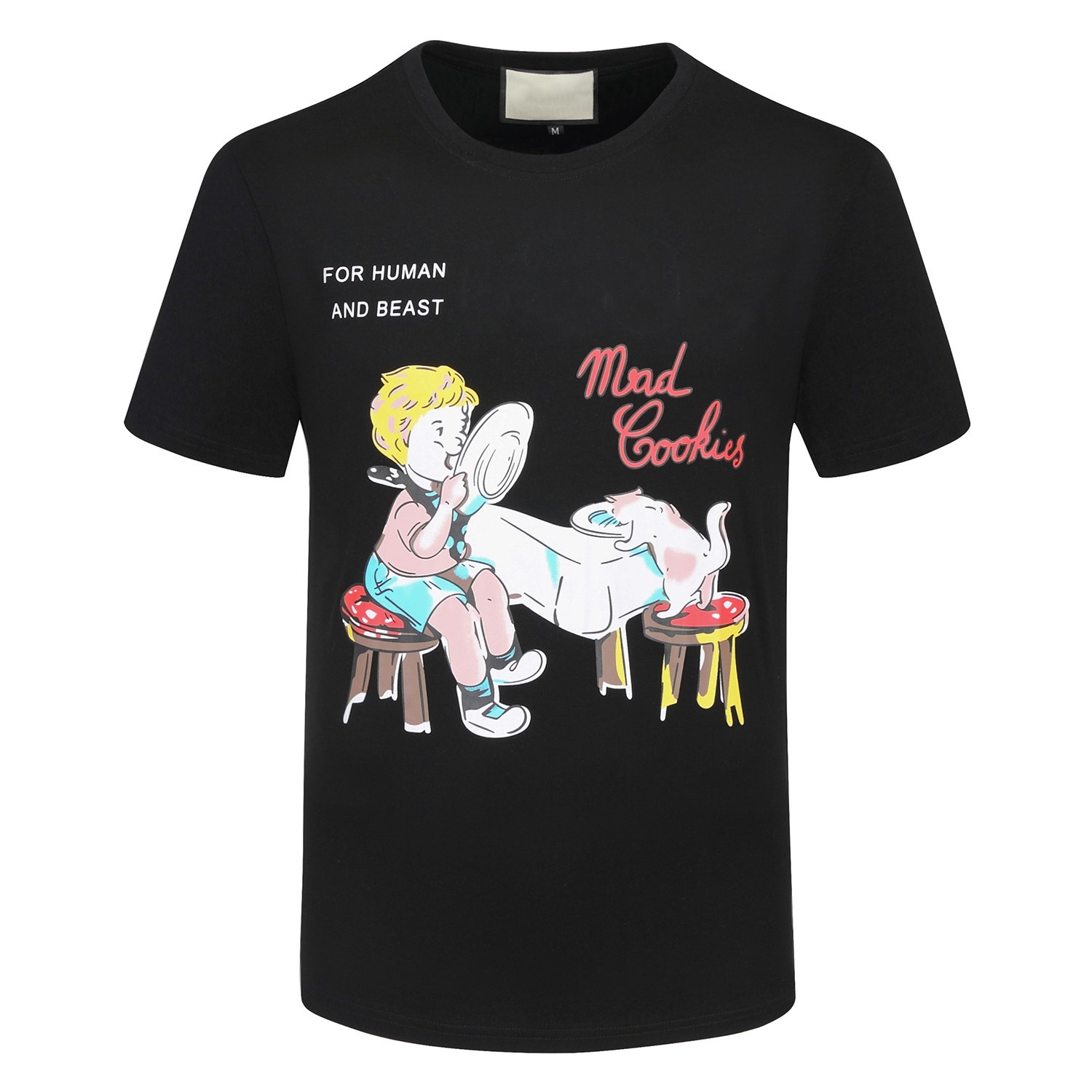 Mens and womens designers luxury clothing T shirt European TOPS G fashion brand letter printed shirts casual t-shirt of the same style for m, White;black
Mens and womens designers luxury clothing T shirt European TOPS G fashion brand letter printed shirts casual t-shirt of the same style for m, White;black