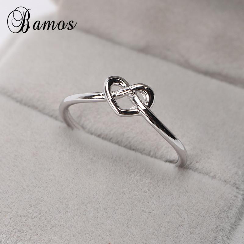 Cluster Rings Bamos Heart/Star/Infinity/Letter/Bow Knot Open Ring Simple Adjustable Midi For Women Silver Color Jewelry
Cluster Rings Bamos Heart/Star/Infinity/Letter/Bow Knot Open Ring Simple Adjustable Midi For Women Silver Color Jewelry