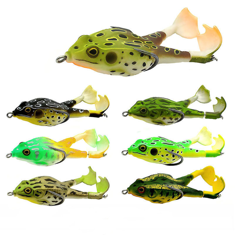 Soft Bait Rotating Legs Thunder Frog 9cm /13.7g Double Hooks Road Sub Baits Artificial Lure Fishing Gear
Soft Bait Rotating Legs Thunder Frog 9cm /13.7g Double Hooks Road Sub Baits Artificial Lure Fishing Gear