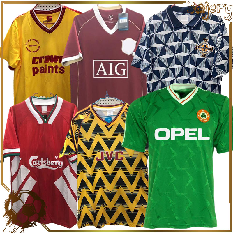 Ireland RETRO Soccer Jerseys TOP Thai 90 92 94 Vintage Football Shirts Northern National Team Sports 93 World Cup Green White Men's Apparel, Black;yellow
Ireland RETRO Soccer Jerseys TOP Thai 90 92 94 Vintage Football Shirts Northern National Team Sports 93 World Cup Green White Men's Apparel, Black;yellow