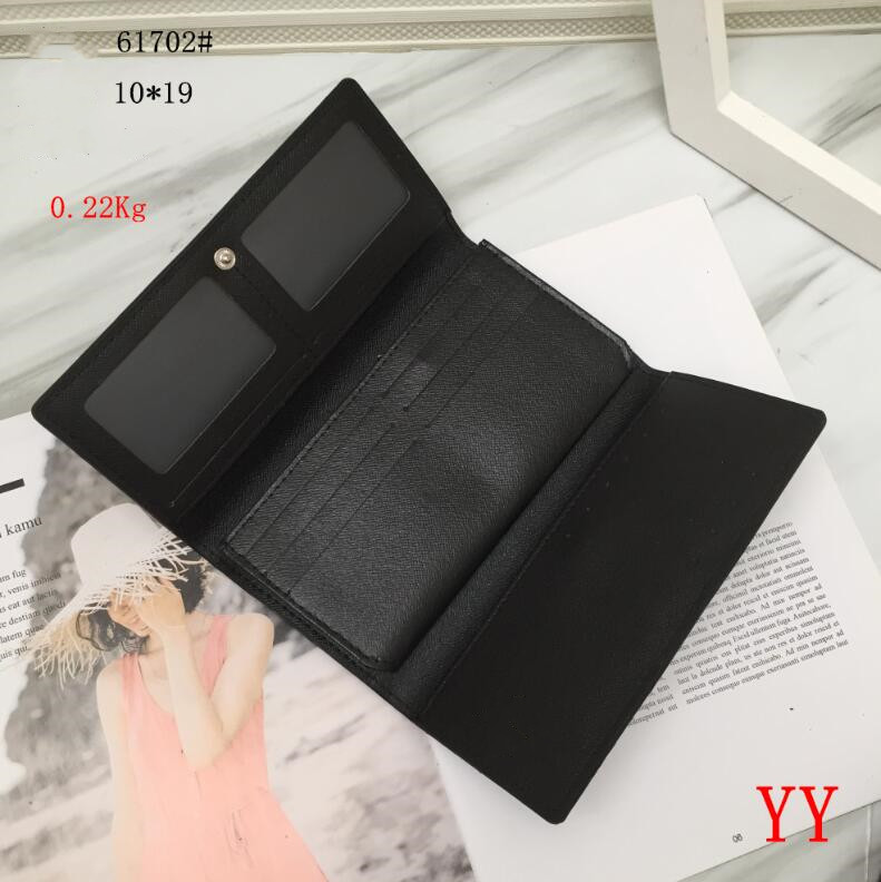Mens Wallet Luxurys Designers Bags Women Card Holder Coin Purse Pochette Wallets Key Passport Clutch Bag Long Purses 61702, Black grid
Mens Wallet Luxurys Designers Bags Women Card Holder Coin Purse Pochette Wallets Key Passport Clutch Bag Long Purses 61702, Black grid