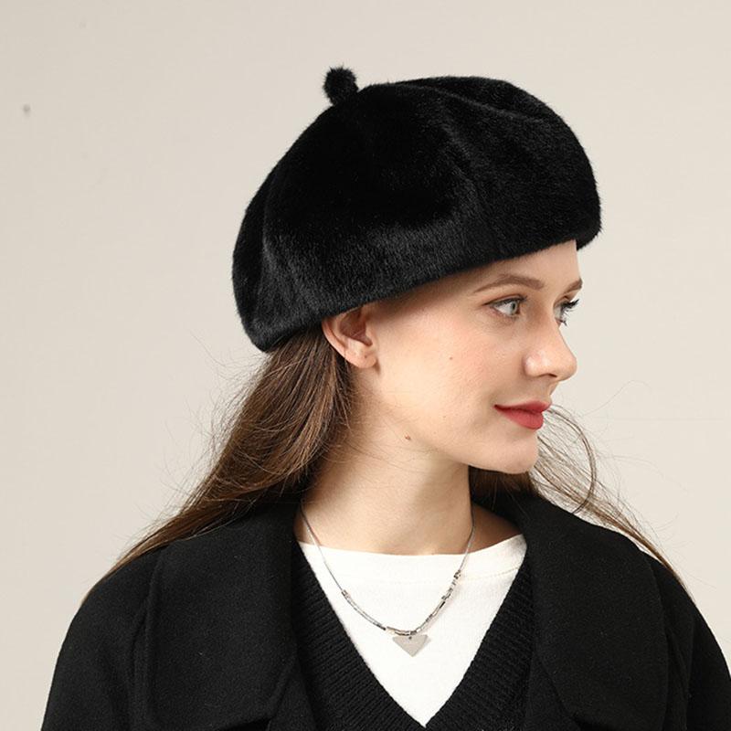 Berets Autumn Winter Beret Ladies Hat Plush Warm Fashion Retro British Painter For Women Solid Color Short Fur Cap, No.3
Berets Autumn Winter Beret Ladies Hat Plush Warm Fashion Retro British Painter For Women Solid Color Short Fur Cap, No.3