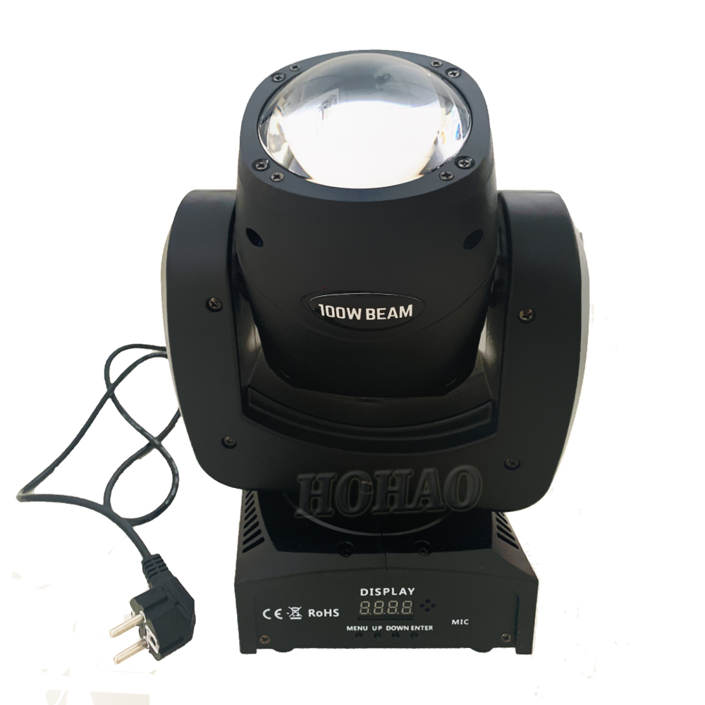 100w Led Pure Beam Moving Head Spot Lights RGBW 4in1 Colors DMX512 Sound Music Auto 13DMX Channel For Music Bar Ktv Stage Effect