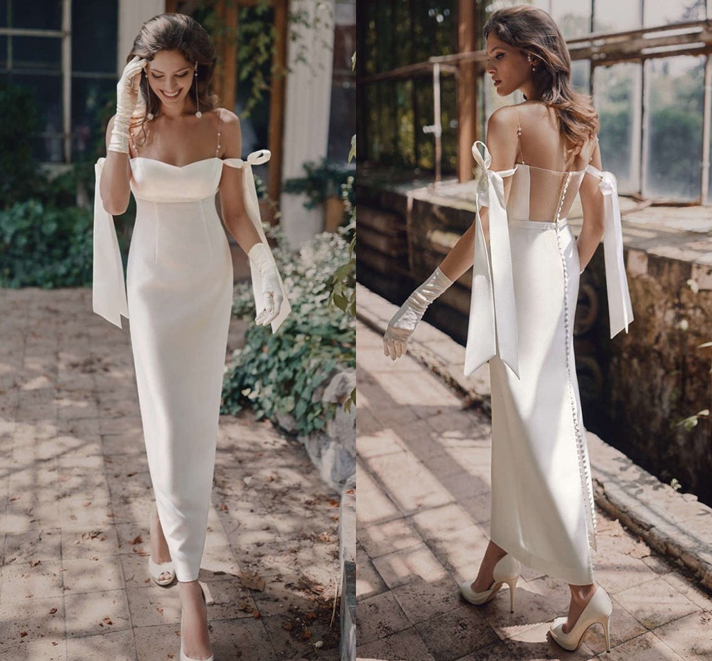 Boho Simple Sheath Style Wedding Dress 2021 Off The Sholder Straps Sweetheart Bridal Gowns Saudi Arabic Backless Vestidos De Noiva, Ivory
Boho Simple Sheath Style Wedding Dress 2021 Off The Sholder Straps Sweetheart Bridal Gowns Saudi Arabic Backless Vestidos De Noiva, Ivory