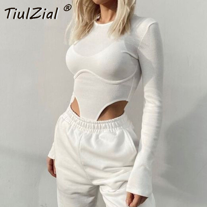 TiulZial O Neck High Waist Sexy Bodysuit Ribbed Knitted Bodysuit Women Autumn Body Female For Woman Hollow Out Top White Gray
TiulZial O Neck High Waist Sexy Bodysuit Ribbed Knitted Bodysuit Women Autumn Body Female For Woman Hollow Out Top White Gray