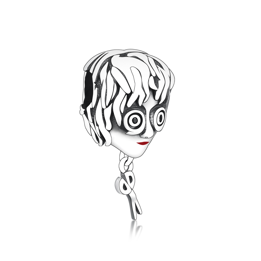 Fit Original Brand Charm Bracelet Authentic 925 Sterling Silver TV Character Scissor Hand Boy Barber Beads For Making Berloque