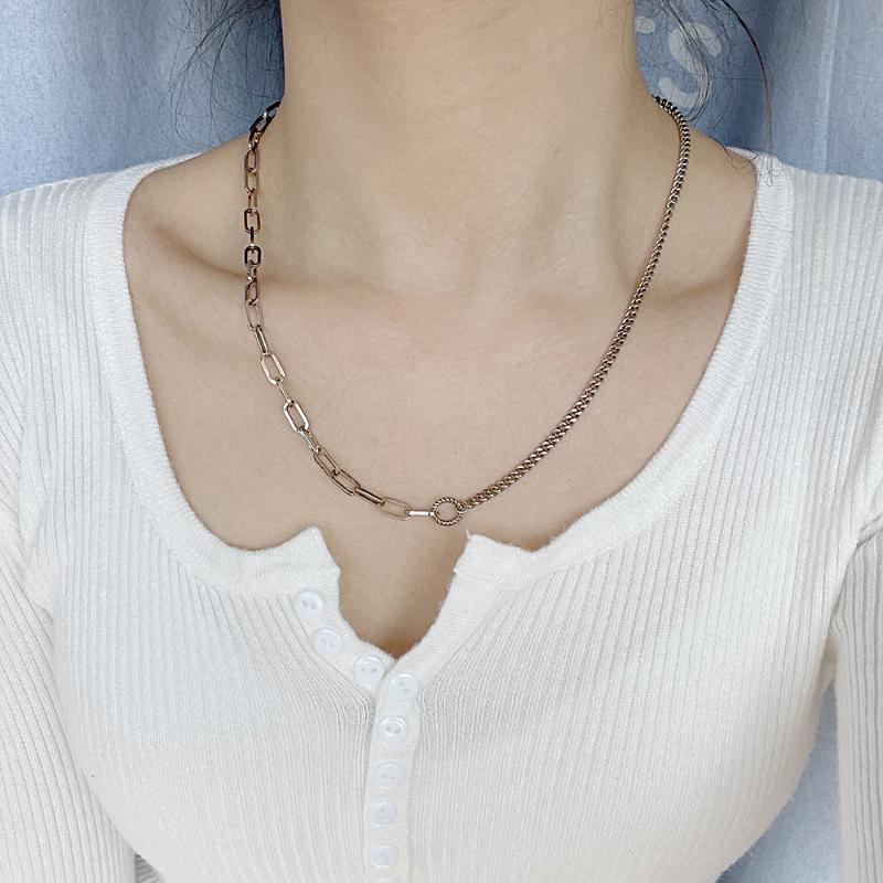 Pendant Necklaces Fashion Anomaly Simple Charm Women Choker Polymorphic Clavicle Chain Necklace Hip-hop Beach Party Jewelry Silver Color Orn
Pendant Necklaces Fashion Anomaly Simple Charm Women Choker Polymorphic Clavicle Chain Necklace Hip-hop Beach Party Jewelry Silver Color Orn