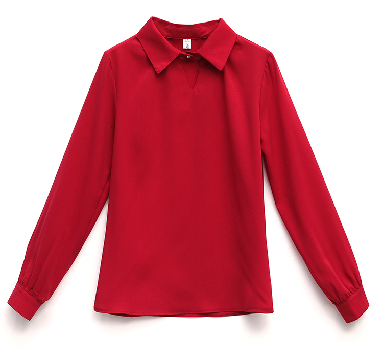 Fashion women shirts chiffon blouse shirt clothes office work wear white long sleeve s tops and 2329 50 210427