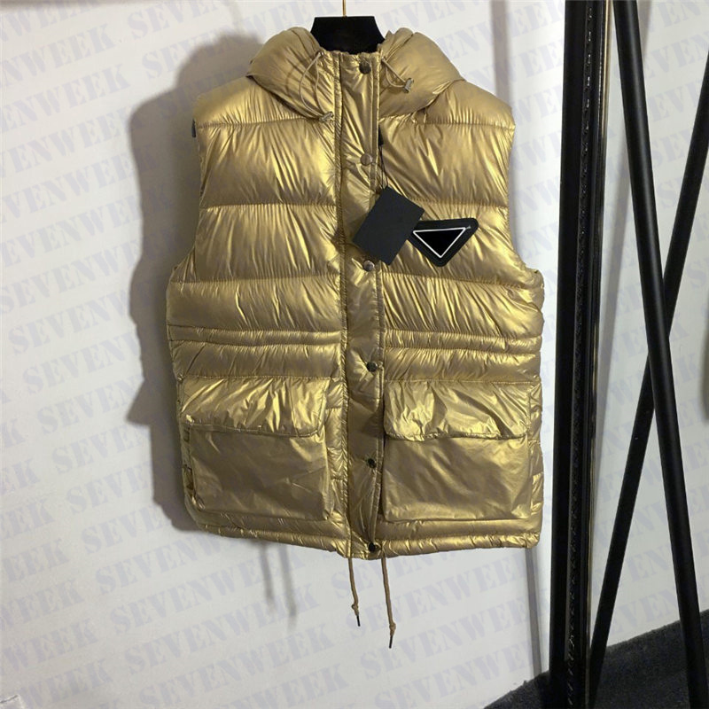 Men Women Vest Down Coat With Triangle Badge Sleeveless Womens Designer Jackets Winter Keep Warm Outerwear Coats, Yellow
Men Women Vest Down Coat With Triangle Badge Sleeveless Womens Designer Jackets Winter Keep Warm Outerwear Coats, Yellow