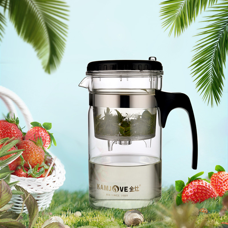 200ml 500ml 1000ml KAMJOVE Heat-resistant Glass Elegant Cup Teapot Kungfu Tea sets Flower Mug Cup Bottle with Press Button
200ml 500ml 1000ml KAMJOVE Heat-resistant Glass Elegant Cup Teapot Kungfu Tea sets Flower Mug Cup Bottle with Press Button