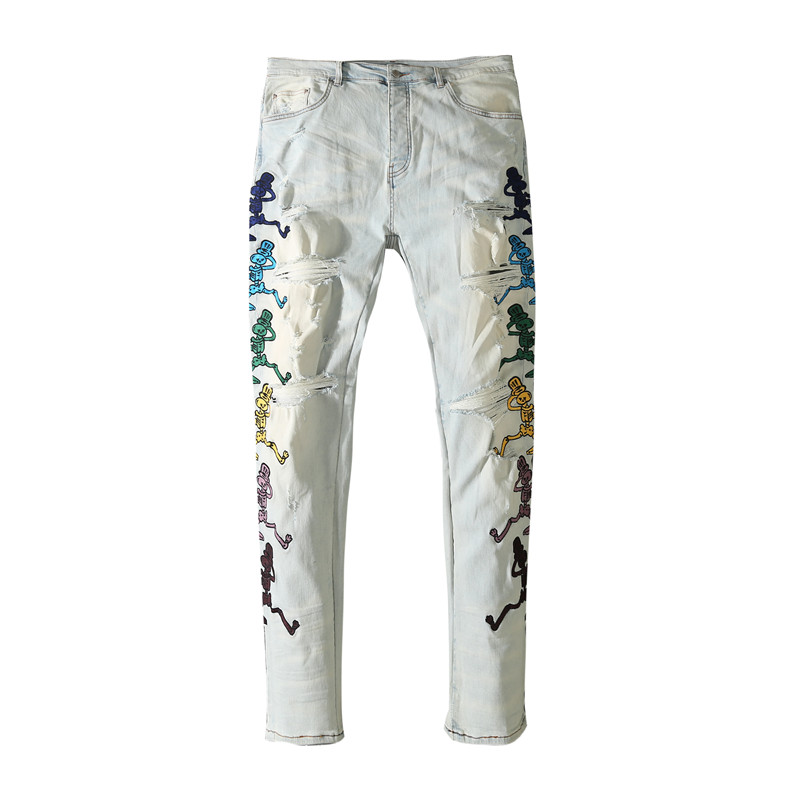 2021 Mens Designer Jeans Distressed Ripped Biker Slim Fit Motorcycle Denim For Men s Top Quality Fashion jean Mans Pants pour hommes #102, Contact me
2021 Mens Designer Jeans Distressed Ripped Biker Slim Fit Motorcycle Denim For Men s Top Quality Fashion jean Mans Pants pour hommes #102, Contact me