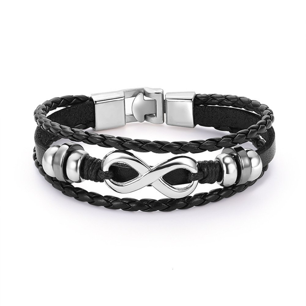 Hand catenary Simple PU leather multi-layer Bracelet women's personality bracelet Korean fashion jewelry, Golden;silver
Hand catenary Simple PU leather multi-layer Bracelet women's personality bracelet Korean fashion jewelry, Golden;silver