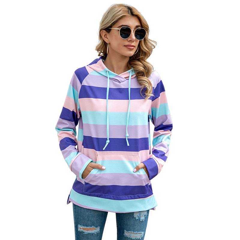 Contrast Color Stripe Pocket Patchwork Drawstring Long Sleeve Hoodies Women Casual Pullovers Plus Size Streetwear Loose Tops 210608, Floral
Contrast Color Stripe Pocket Patchwork Drawstring Long Sleeve Hoodies Women Casual Pullovers Plus Size Streetwear Loose Tops 210608, Floral
