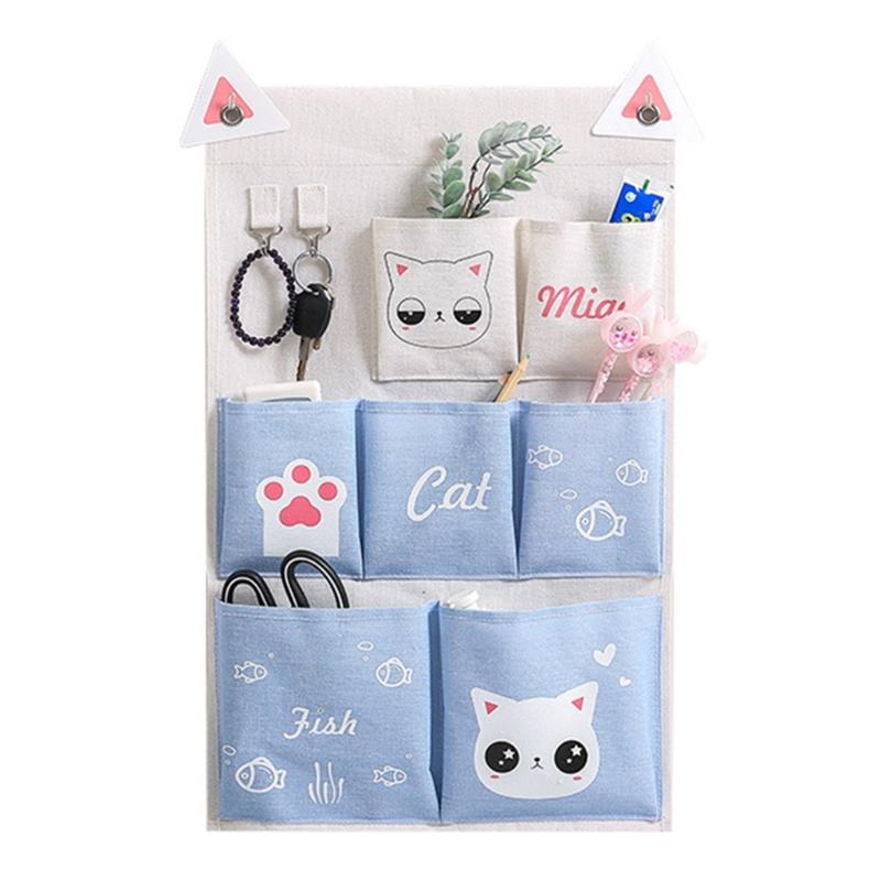 3/7 Pockets Wall Hanging Storage Bag Waterproof Cartoon Bedroom Sundries Pouch Boxes & Bins
3/7 Pockets Wall Hanging Storage Bag Waterproof Cartoon Bedroom Sundries Pouch Boxes & Bins
