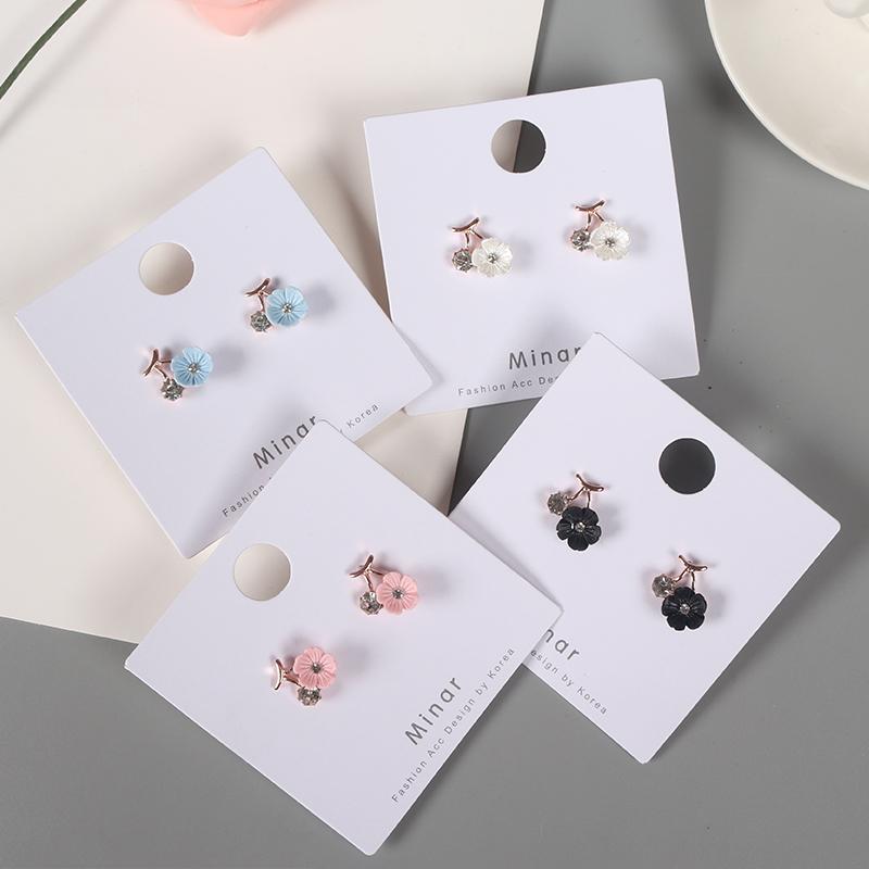 Stud Romantic Cherry Blossom Earrings 2021 Summer Flower Rhinestone Cute Statement Ear Jewelry Gift, Golden;silver
Stud Romantic Cherry Blossom Earrings 2021 Summer Flower Rhinestone Cute Statement Ear Jewelry Gift, Golden;silver