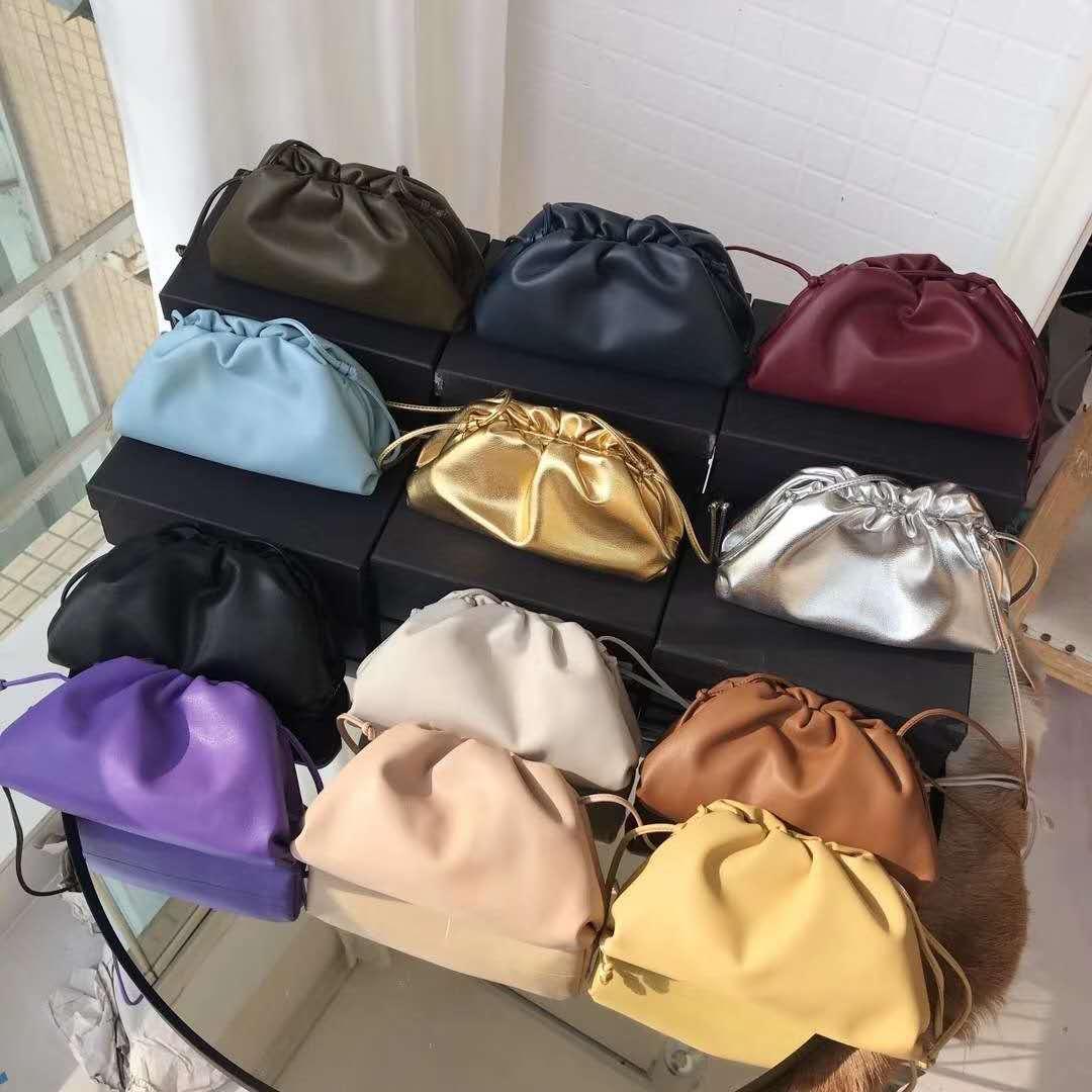 Luxurys designers bag high quality genuine soft pleated dumplings shoulder large messenger women daily clutch women's leather handbag, 11
Luxurys designers bag high quality genuine soft pleated dumplings shoulder large messenger women daily clutch women's leather handbag, 11