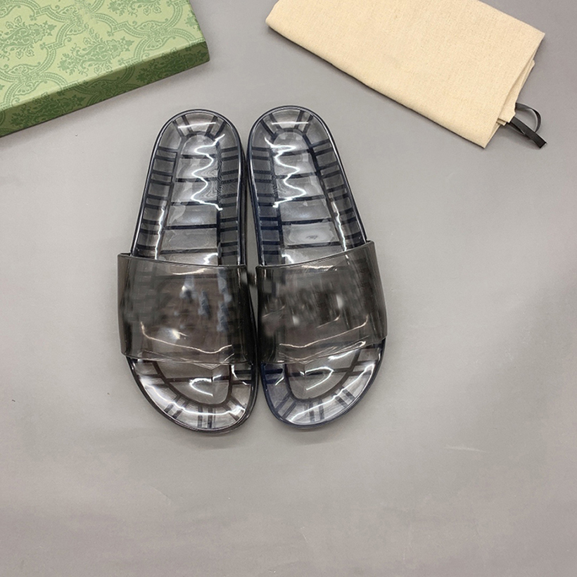 Sheer Logo Slides Designer Luxury Women Men Slippers Transparent Jelly Couple Slipper Summer Sexy Sandals Fashion Comfortable Shoes Top Quality With Box Size 36-46, White
Sheer Logo Slides Designer Luxury Women Men Slippers Transparent Jelly Couple Slipper Summer Sexy Sandals Fashion Comfortable Shoes Top Quality With Box Size 36-46, White