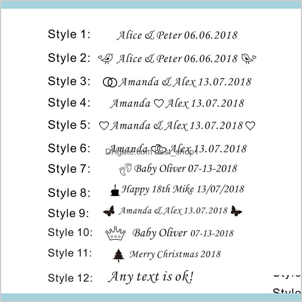 Home Garden Festive Event Favor 50Pcs Personalised Engraved Folding Hand Paper Fan Fold Vintage Fans Outdoor Wedding Baby Shower 9