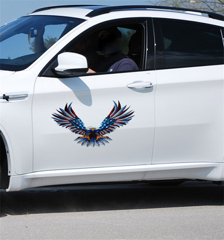 Vehicle Eagles Stickers Animal Graffiti Decals For Luggage Car Motorcycle Skateboard Laptop Front Cover Door Body Gift Decorate