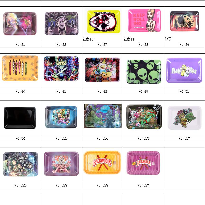 DHL 129 Types Tinplate Rolling Tray OEM 180mm*125mm 280mm*180mm Smoking Roller Papers Dry Herb Tobacco Grinder Metal Storage Plate
DHL 129 Types Tinplate Rolling Tray OEM 180mm*125mm 280mm*180mm Smoking Roller Papers Dry Herb Tobacco Grinder Metal Storage Plate