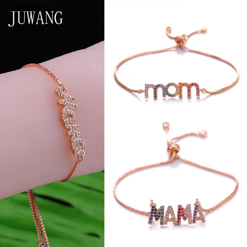 Link, Chain JUWANG Vintage Copper Pull-out Adjust Women Bracelets Bangles Cubic Zirconia Mama Charm For Mother's Day Gifts
Link, Chain JUWANG Vintage Copper Pull-out Adjust Women Bracelets Bangles Cubic Zirconia Mama Charm For Mother's Day Gifts
