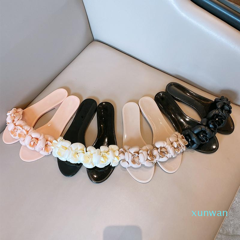 2021 Summer Hot Design camellia flower Women jelly shoes Slippers Summer Flip Flops Beach shoes Sandals Flats Ladies Slides, Apricot
2021 Summer Hot Design camellia flower Women jelly shoes Slippers Summer Flip Flops Beach shoes Sandals Flats Ladies Slides, Apricot