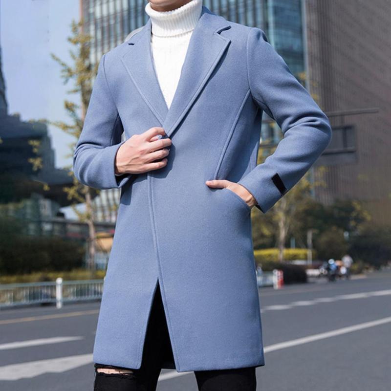 Men's Trench Coats Stylish Mid-Length Coat Turndown Collar Soft Temperament Pure Color Warm, Beige
Men's Trench Coats Stylish Mid-Length Coat Turndown Collar Soft Temperament Pure Color Warm, Beige