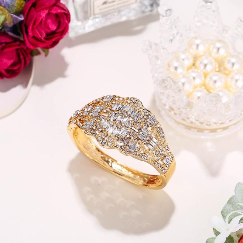 Tuliper The Great Gatsby Inspired Bridal Bracelet Bangle Austrian Crystal Wedding For Women Party Jewelry Gift
Tuliper The Great Gatsby Inspired Bridal Bracelet Bangle Austrian Crystal Wedding For Women Party Jewelry Gift
