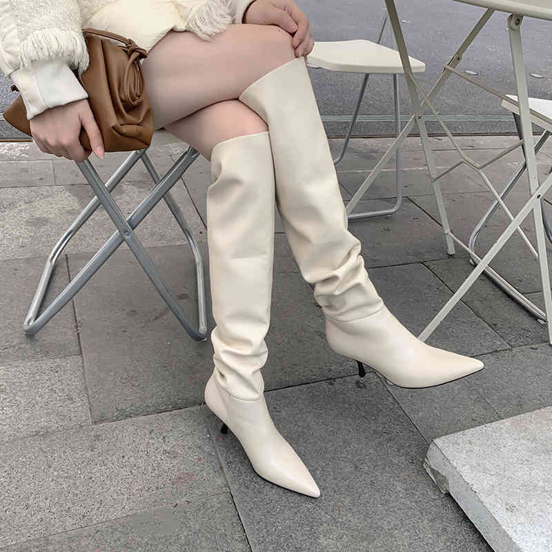boots women knee-boots high leather shoes 22-26.5cm women's upper long boots pointed to elastic toe pile autumn 9hvz, Black
boots women knee-boots high leather shoes 22-26.5cm women's upper long boots pointed to elastic toe pile autumn 9hvz, Black