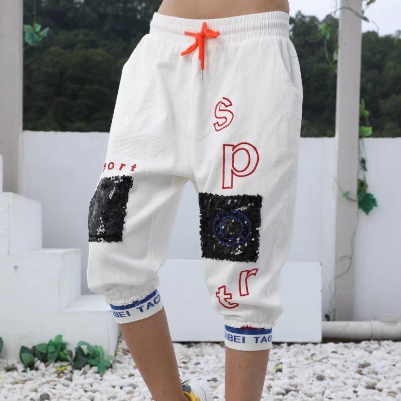 Women's Pants & Capris 2021 Summer Korean Printed Casual Stitching Small Feet Cropped, Black;white
Women's Pants & Capris 2021 Summer Korean Printed Casual Stitching Small Feet Cropped, Black;white
