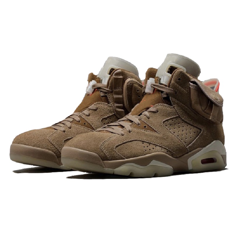 fashion Travis Scotts x Jumpman 6 British Khaki mens basketball shoes Cactus Jack Sail 6s Bright Crimson men trainers sports sneakers With box, Color#19
fashion Travis Scotts x Jumpman 6 British Khaki mens basketball shoes Cactus Jack Sail 6s Bright Crimson men trainers sports sneakers With box, Color#19