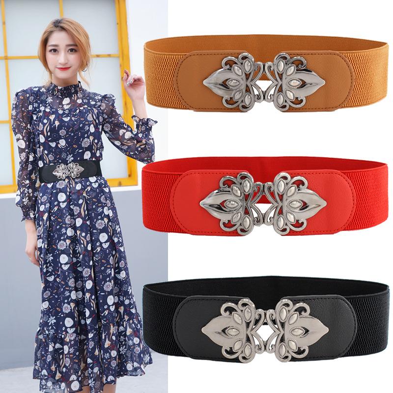 Belts For Women Black Belt Waist Elastic Ladies Waistband Buckle Decoration Coat Sweater Fashion Dress White, Black;brown
Belts For Women Black Belt Waist Elastic Ladies Waistband Buckle Decoration Coat Sweater Fashion Dress White, Black;brown