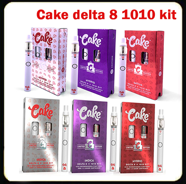 Cake Delta 8 1010 Kit Disposable E cigarettes 1.5ml Gram With Empty Atomizer Thick Oil Pod Cartridges Rechargeable Battery Vape Pen bars
Cake Delta 8 1010 Kit Disposable E cigarettes 1.5ml Gram With Empty Atomizer Thick Oil Pod Cartridges Rechargeable Battery Vape Pen bars