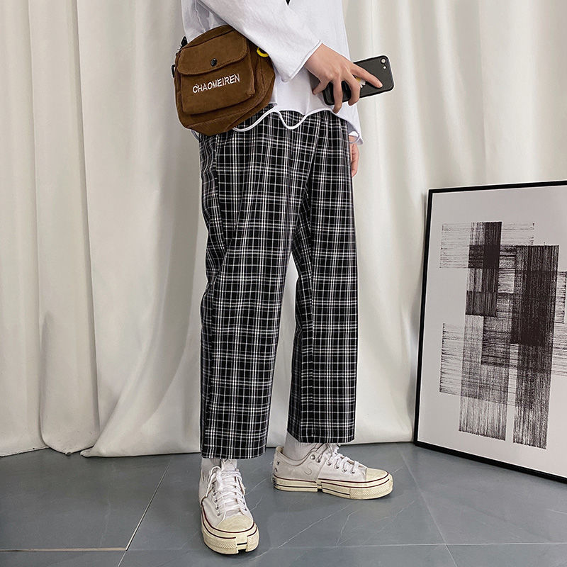 Men's Pants Fashion Loose Lattice Printing Casual Bf Leisure Gym Sweatpants Baggy Cargo Military Style Trousers Size M- UZX3, Light gray
Men's Pants Fashion Loose Lattice Printing Casual Bf Leisure Gym Sweatpants Baggy Cargo Military Style Trousers Size M- UZX3, Light gray